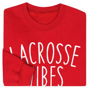 Girls Lacrosse Crewneck Sweatshirt - Lacrosse Vibes