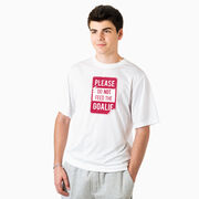 Short Sleeve Performance Tee - Don’t Feed The Goalie