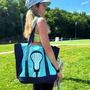 Girls Lacrosse Tote Bag - Lax Life