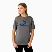 Lacrosse Short Sleeve Performance Tee - Just Chillax'n