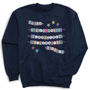 Girls Lacrosse Crewneck Sweatshirt - In My Lax Girl Era