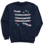 Girls Lacrosse Crewneck Sweatshirt - In My Lax Girl Era