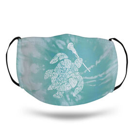 Girls Lacrosse Face Mask - Lax Turtle Tie-Dye