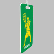 Girls Lacrosse Bag/Luggage Tag - Personalized Goalie