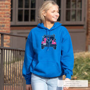 Girls Lacrosse Hooded Sweatshirt - Lax Cruiser