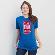 Short Sleeve T-Shirt - Don’t Feed The Goalie