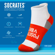 Socrates® Woven Performance Sock - Positive Vibes