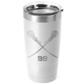 Girls Lacrosse 20 oz. Double Insulated Tumbler - Best Dad Ever