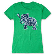 Girls Lacrosse Women's Everyday Tee - Lax Elephant