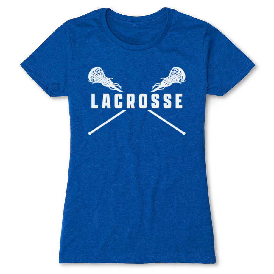 Girls Lacrosse Women's Everyday Tee - Crossed Girls Sticks