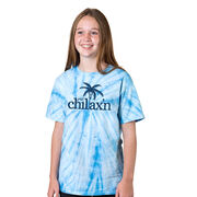 Lacrosse Short Sleeve T-Shirt - Just Chillax'n Tie Dye