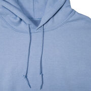 Girls Lacrosse Hooded Sweatshirt - Neon Lax Girl