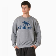 Lacrosse Crewneck Sweatshirt - Just Chillax'n