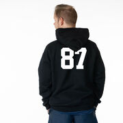 Guys Lacrosse Hooded Sweatshirt - Lacrosse Dad Sticks
