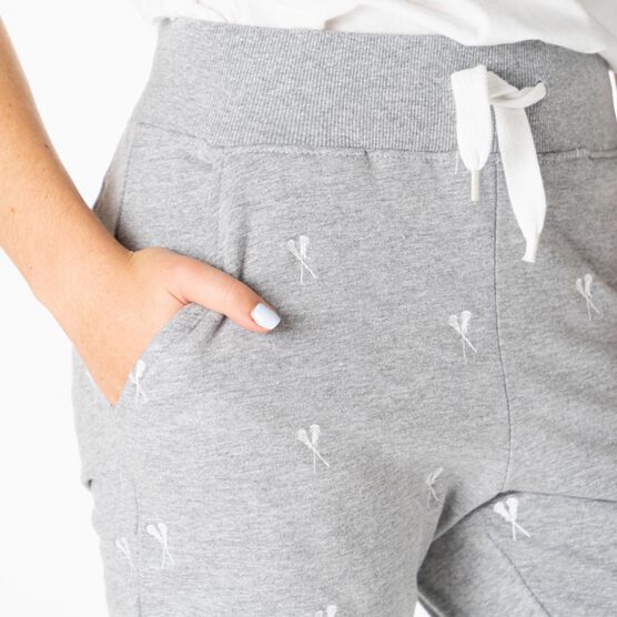 Lacrosse Embroidered Jogger - Girls Lacrosse Sticks