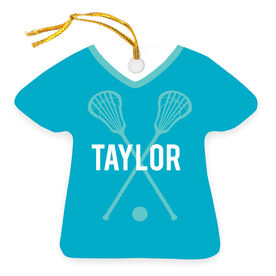 Girls Lacrosse Ornament - That's My Jersey
