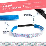 Athletic Juliband Non-Slip Headband - She Believed She Could