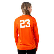 Girls Lacrosse Long Sleeve Performance Tee - USA Girls Lacrosse