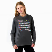 Girls Lacrosse Long Sleeve Performance Tee - In My Lax Girl Era