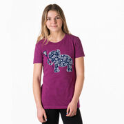Girls Lacrosse Women's Everyday Tee - Lax Elephant