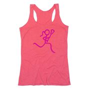 Girls Lacrosse Women's Everyday Tank Top - Neon Lax Girl