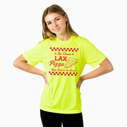 Lacrosse Short Sleeve Performance Tee  - Lax Pizza