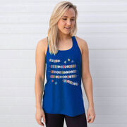 Girls Lacrosse Flowy Racerback Tank Top - In My Lax Girl Era