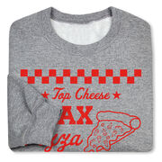 Lacrosse Crewneck Sweatshirt - Lax Pizza