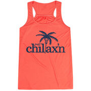 Lacrosse Flowy Racerback Tank Top - Just Chillax'n