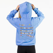 Girls Lacrosse Hooded Sweatshirt - In My Lax Girl Era (Back Design)
