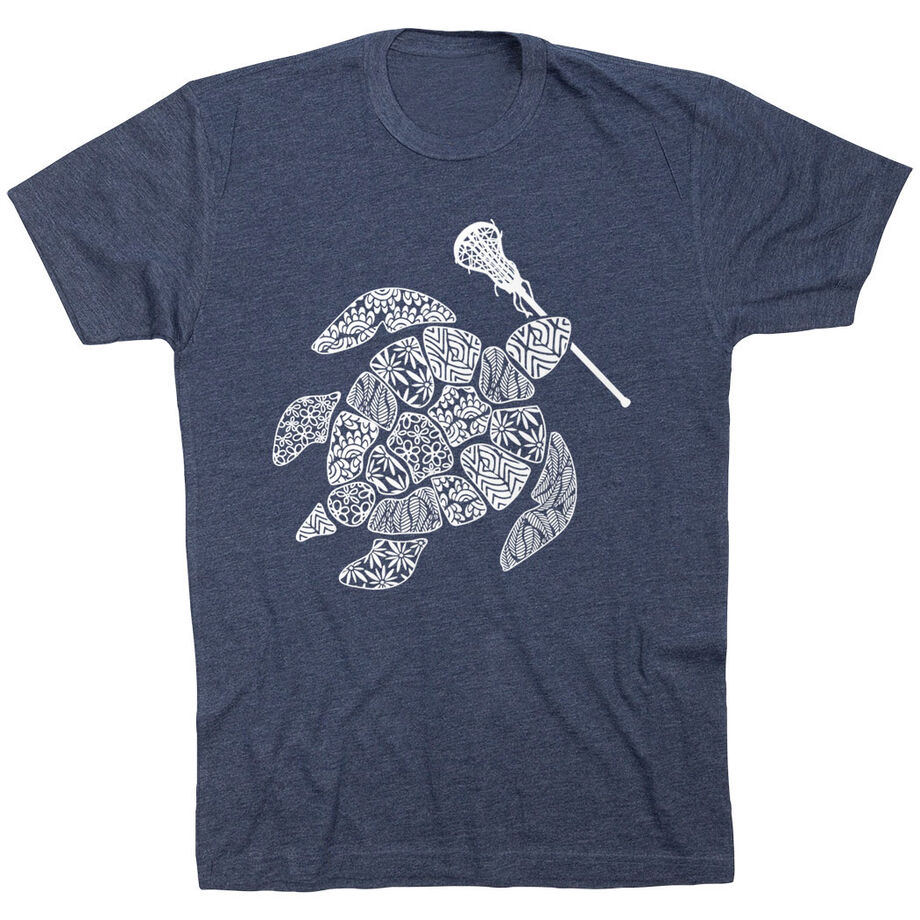 Girls Lacrosse Short Sleeve T-Shirt - Lax Turtle