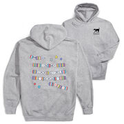 Girls Lacrosse Hooded Sweatshirt - In My Lax Girl Era (Back Design)