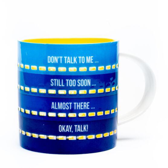 Soleil Home™ Porcelain Mug - Coffee Mood Timer