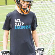 Lacrosse Short Sleeve T-Shirt - Eat. Sleep. Lacrosse.