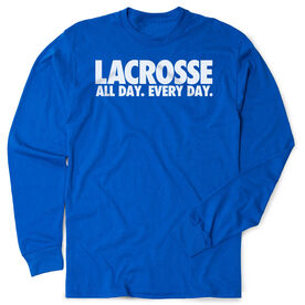 Lacrosse Tshirt Long Sleeve - All Day Every Day