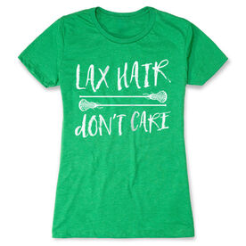 Girls Lacrosse Women's Everyday Tee - Lax Hair Don't Care