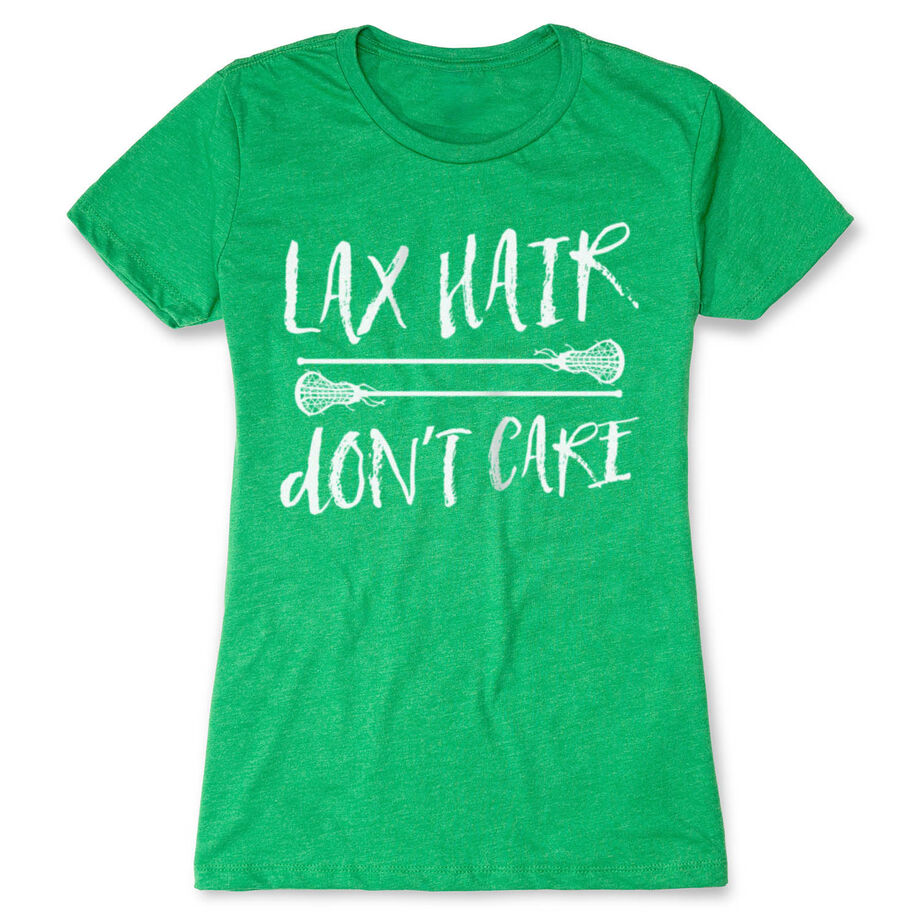 Girls Lacrosse Women's Everyday Tee - Lax Hair Don't Care