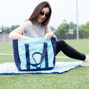 Girls Lacrosse Tote Bag - Lax Life