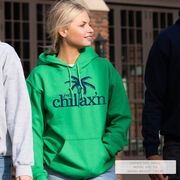 Lacrosse Hooded Sweatshirt - Just Chillax'n