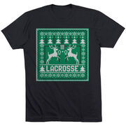 Lacrosse Short Sleeve Tee - Lacrosse Christmas Knit