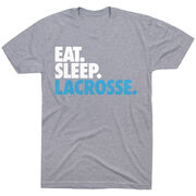 Lacrosse Short Sleeve T-Shirt - Eat. Sleep. Lacrosse.