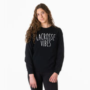 Girls Lacrosse Tshirt Long Sleeve - Lacrosse Vibes