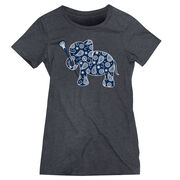 Girls Lacrosse Women's Everyday Tee - Lax Elephant