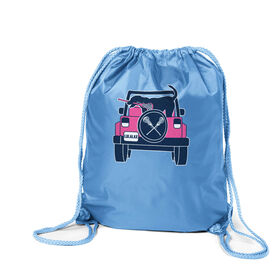 Girls Lacrosse Drawstring Backpack - Lax Cruiser
