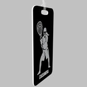 Girls Lacrosse Bag/Luggage Tag - Personalized Goalie