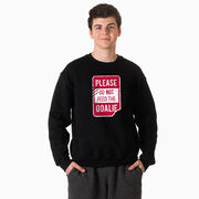 Crewneck Sweatshirt - Don’t Feed The Goalie