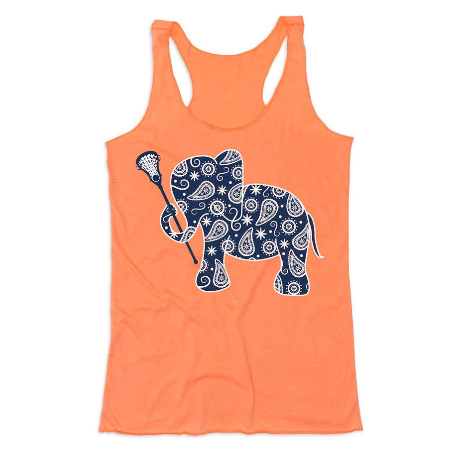 Girls Lacrosse Women's Everyday Tank Top - Lax Elephant