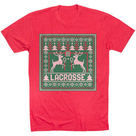 Lacrosse Short Sleeve Tee - Lacrosse Christmas Knit