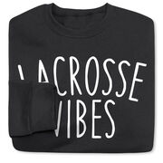 Girls Lacrosse Crewneck Sweatshirt - Lacrosse Vibes