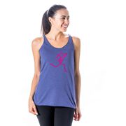 Girls Lacrosse Women's Everyday Tank Top - Neon Lax Girl